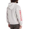 MARMOT mens Marmot for Life Full Zip Hoody(Light Grey Heather)