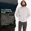 MARMOT mens Marmot for Life Full Zip Hoody(Light Grey Heather)