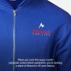 MARMOT mens Marmot for Life Full Zip Hoody(Trail Blue)