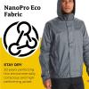 MARMOT mens Precip Eco JacketJacket(Steel Onyx)