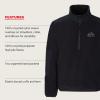 MARMOT mens Wanderer High Pile Fleece Pullover(Black)