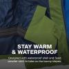 MARMOT unisex-child Kid’s Polar Down Jacket(Foliage/Dark Azure)