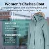 MARMOT womens Chelsea Waterproof Down Rain Coat, Fill Power 700(Urban Army)