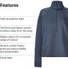 MARMOT womens Wm’s Leconte Fleece 1/2 Zip(Thunderhead)