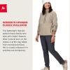 MARMOT womens Women’s Upward Fleece Pullover(Shale Grey)