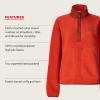 MARMOT womens Women’s Wanderer High Pile Fleece Pullover(Sumac)