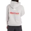 MARMOT womens Women’s for Life Hoody(Light Grey Heather)