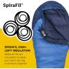 Marmot Men’s Trestles 15° Sleeping Bag | Insulated, Water-Resistant, Left-Zip, Cobalt Blue/Blue Night, Long