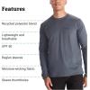 Marmot Mens Windridge Long Sleeve Shirt(Steel Onyx)