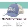 Marmot Unisex-Adult Retro Trucker Hat(Light Oak/Storm)