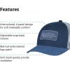 Marmot Unisex-Adult Retro Trucker Hat(Twilight Blue/Vetiver)