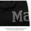 Marmot Unisex-Adult Summit Hat – Knit Skullcap Beanie(Black/Steel Onyx)