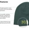 Marmot Unisex-Adult Summit Hat – Knit Skullcap Beanie(Nori/Foliage)