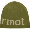 Marmot Unisex-Adult Summit Hat – Knit Skullcap Beanie(Olive Grove/Shale Grey)