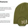 Marmot Unisex-Adult Summit Hat – Knit Skullcap Beanie(Olive Grove/Shale Grey)