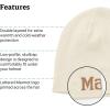 Marmot Unisex-Adult Summit Hat – Knit Skullcap Beanie(Wheat/Hazel)