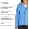 Marmot Women’s Cascade Durable & Waterproof Rain Jacket(Blue Bonnet)