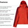 Marmot Women’s Cascade Durable & Waterproof Rain Jacket(Sumac/Acai Berry)