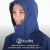 Marmot Women’s Cascade Durable & Waterproof Rain Jacket(Twilight Blue)