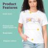 Marmot Women’s Logo T-Shirts – Printed Graphic on Cotton Tee(Bivouac White/Purple)