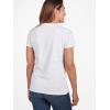 Marmot Women’s Logo T-Shirts – Printed Graphic on Cotton Tee(Culebra White/Blue)