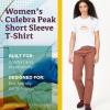 Marmot Women’s Logo T-Shirts – Printed Graphic on Cotton Tee(Culebra White/Orange)