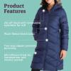 Marmot womens Montreaux Full-length Down Puffer Coat(Arctic Navy)
