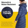 Marmot womens Montreaux Full-length Down Puffer Coat(Berry Wine)