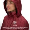 Marmot womens Women’s Precip Eco Waterproof Rain Jacket(Acai Berry – Latest Collection)