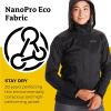 Marmot womens Women’s Precip Eco Waterproof Rain Jacket(Black)