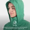 Marmot womens Women’s Precip Eco Waterproof Rain Jacket(Clover – Latest Collection)