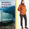 Marmot womens Women’s Precip Eco Waterproof Rain Jacket(Copper)