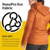 Marmot womens Women’s Precip Eco Waterproof Rain Jacket(Copper)
