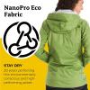 Marmot womens Women’s Precip Eco Waterproof Rain Jacket(Forest Green)