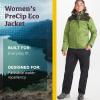 Marmot womens Women’s Precip Eco Waterproof Rain Jacket(Forest Green/Nori)