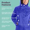 Marmot womens Women’s Precip Eco Waterproof Rain Jacket(Gemstone)