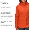 Marmot womens Women’s Precip Eco Waterproof Rain Jacket(Ginger Blossom – Latest Collection)