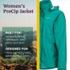 Marmot womens Women’s Precip Eco Waterproof Rain Jacket(Green Garnet)
