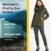 Marmot womens Women’s Precip Eco Waterproof Rain Jacket(Nori)