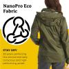 Marmot womens Women’s Precip Eco Waterproof Rain Jacket(Nori)