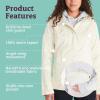 Marmot womens Women’s Precip Eco Waterproof Rain Jacket(Papyrus)