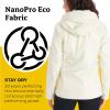 Marmot womens Women’s Precip Eco Waterproof Rain Jacket(Papyrus)