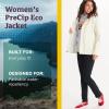 Marmot womens Women’s Precip Eco Waterproof Rain Jacket(Papyrus)