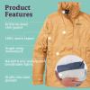 Marmot womens Women’s Precip Eco Waterproof Rain Jacket(Scotch)