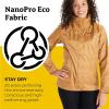 Marmot womens Women’s Precip Eco Waterproof Rain Jacket(Scotch)
