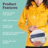Marmot womens Women’s Precip Eco Waterproof Rain Jacket(Solar)