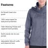 Marmot womens Women’s Precip Eco Waterproof Rain Jacket(Steel Onyx – Latest Collection)