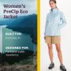 Marmot womens Women’s Precip Eco Waterproof Rain Jacket(Tide Blue)