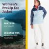 Marmot womens Women’s Precip Eco Waterproof Rain Jacket(Tide Blue/Arctic Navy/Storm)