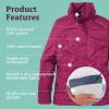 Marmot womens Women’s Precip Eco Waterproof Rain Jacket(Wild Rose)